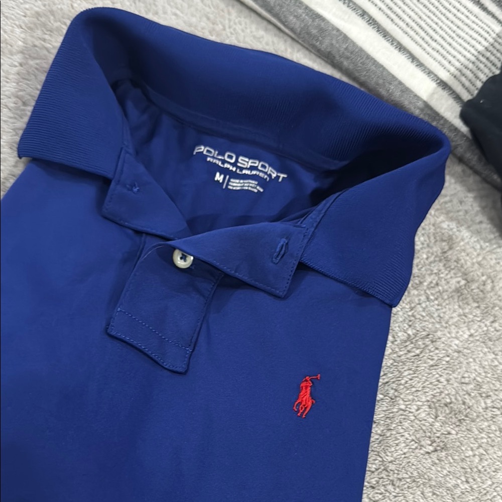 Polo Sport Blue Polo Shirt